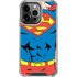 DC Comics Superman Vintage Chest iPhone 14 Pro Clear Case
